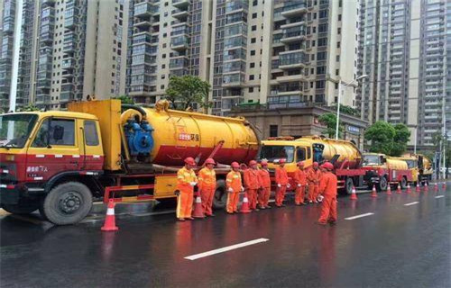 陆河市政管道清淤